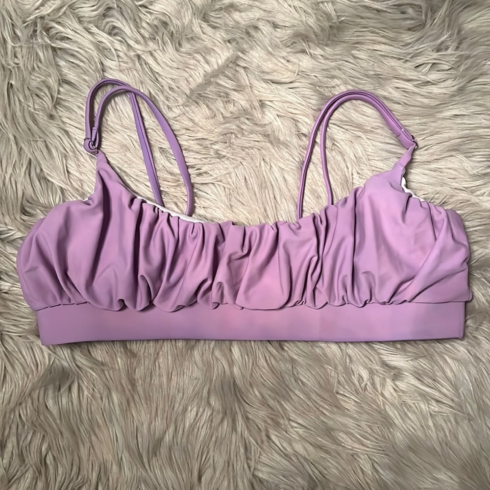Lavender/Purple Bikini Top